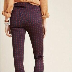 Anthro plaid pants